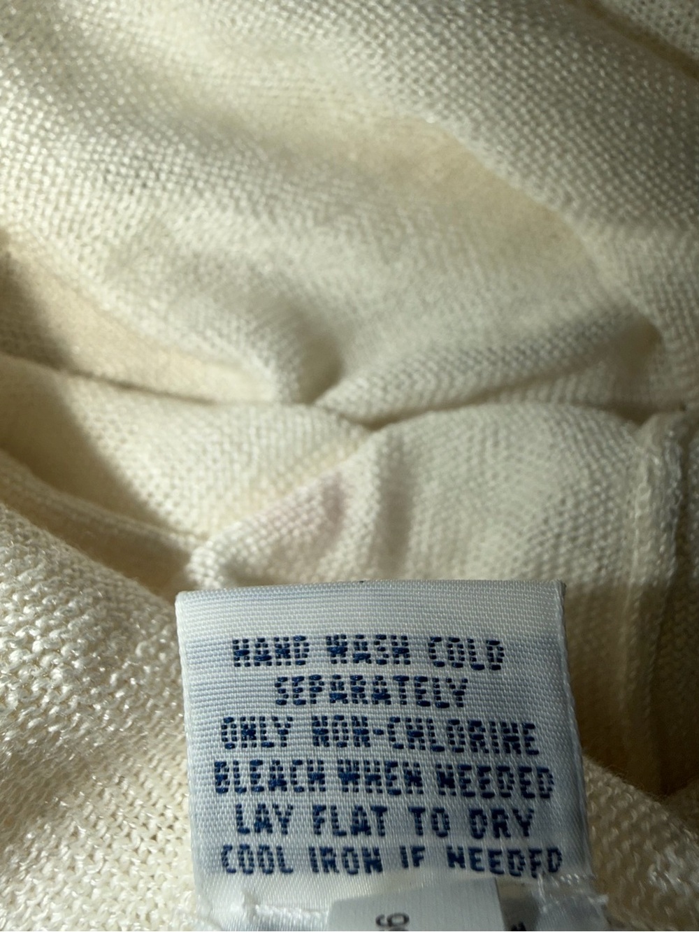 Polo Ralph Lauren Open  Shawl Collar 75% Linen 25% Viscose NEW WITH TAGS Large - Picture 8 of 8